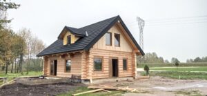 Dom z bali 70 m2 z komienkem